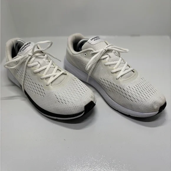 Under Armour Charged Pursuit 2 Running Shoes White Men size 13 Athletic Trainer - Picture 4 of 16